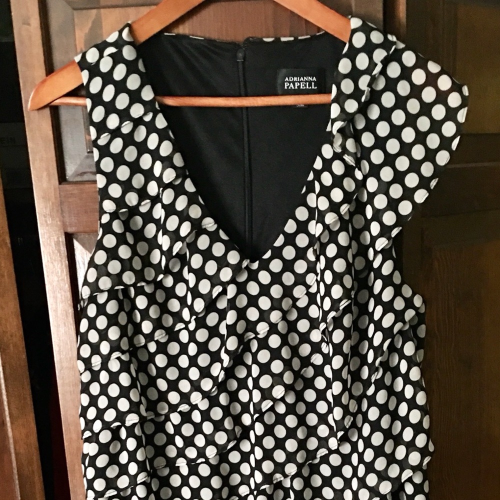 Women’s Tiered Polka Dot Dress